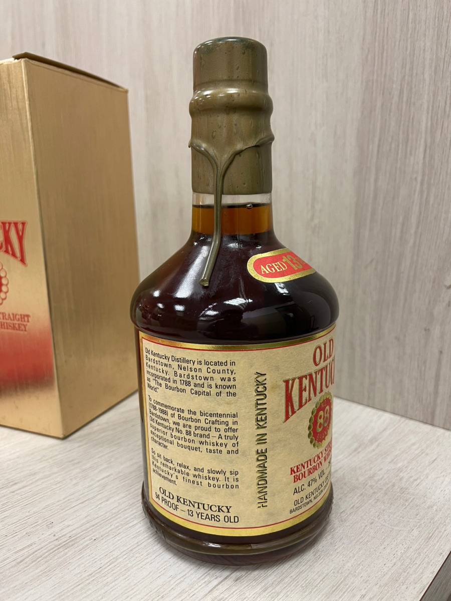 未開栓】古酒 OLD KENTUCKY No.88 13年 750ml 47% バーボン ウイスキー