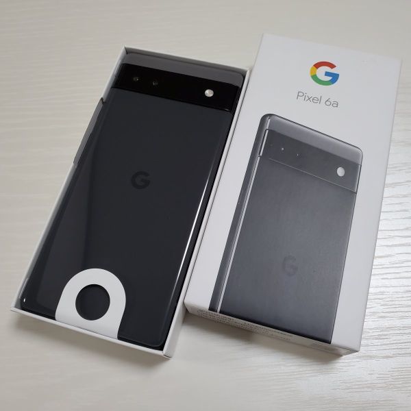 ☆【23649WM】 新品未使用 au Google Pixel 6a チャコール SIMロック