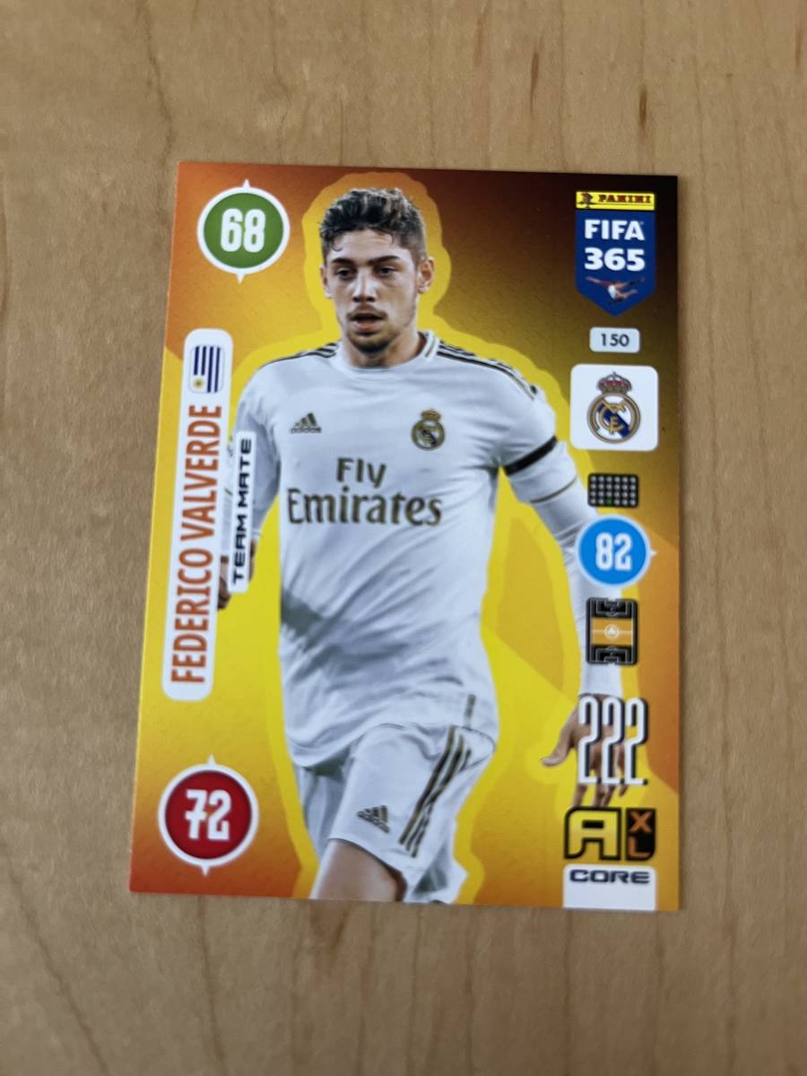 フェデ・バルベルデ　PANINI FIFA365 レアル・マドリード　ADRENALYN XL_画像1