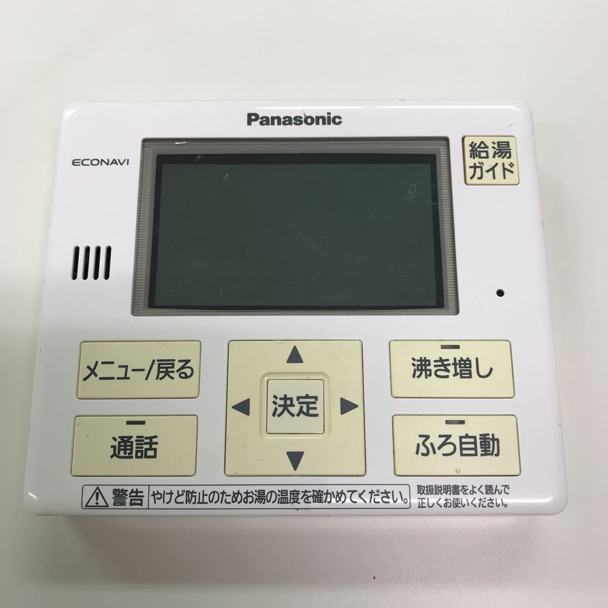 16348 Panasonic パナソニック 給湯器リモコン 台所リモコン HE-TQFGM 【現状品】