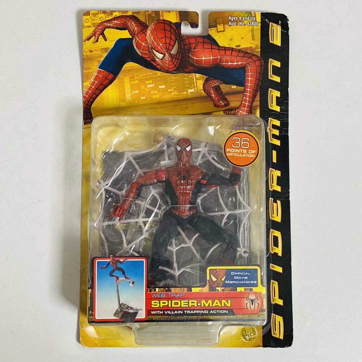 未開封品】TOYBIZ トイビズ スパイダーマン2 MARVEL 6インチフィギュア