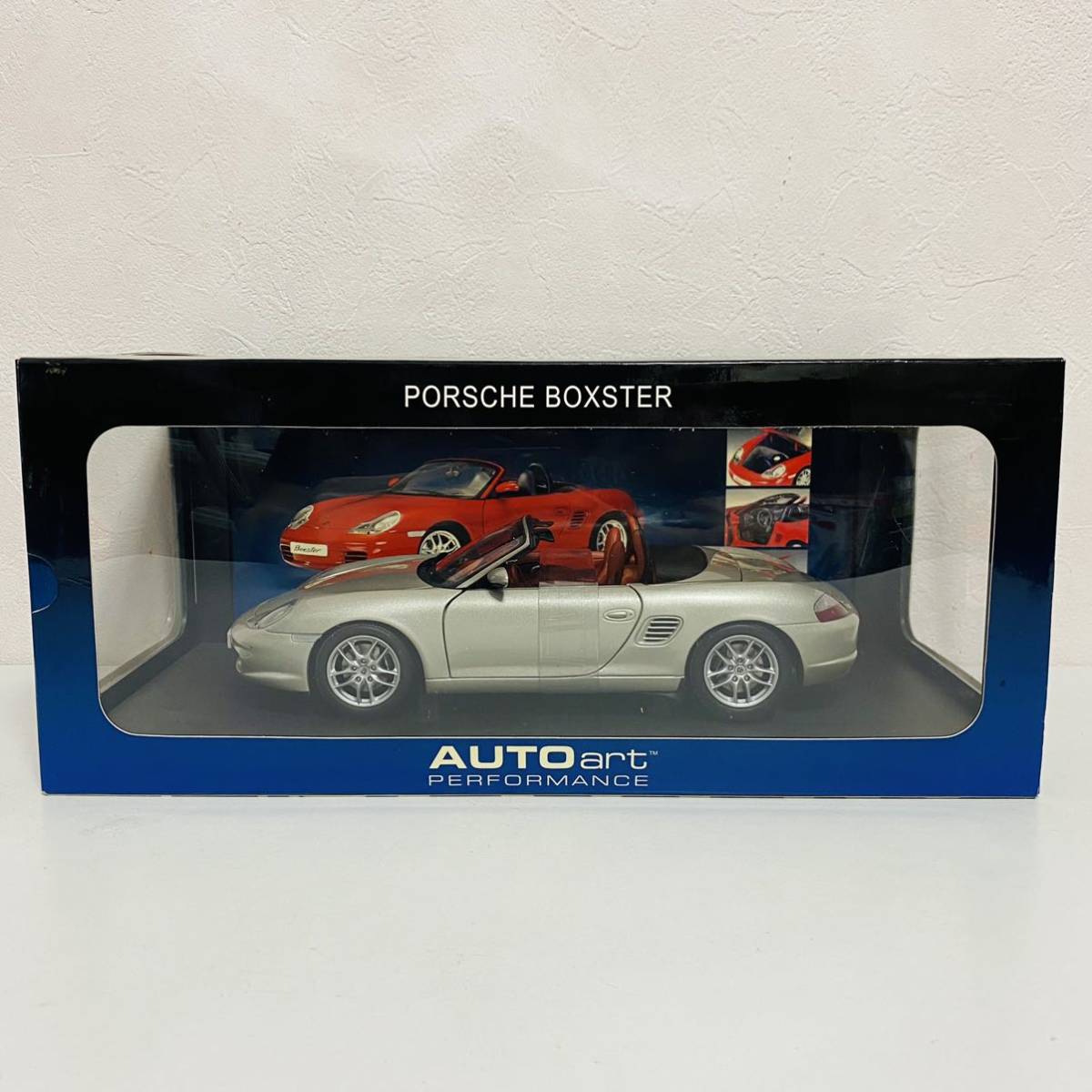 極美品】AUTOart オートアート 1/18スケール PORSCHE BOXSTER ポルシェ
