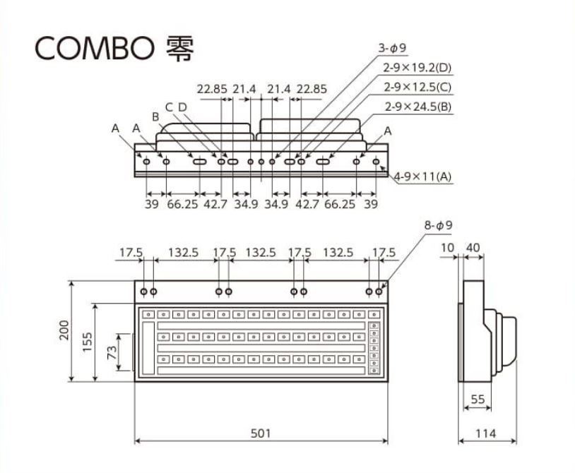 オールインワン LED テールランプ 花魁 COMBO 零 ZERO クリア レンズ モデル LRセット ECE規格認証取得 トラック OCZN-CC-01_画像6