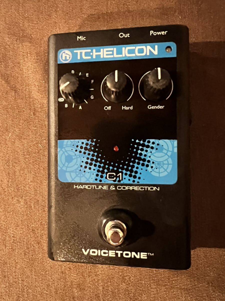 ボーカル用エフェクター TC Helicon VOICETONE C1 ボイストーン