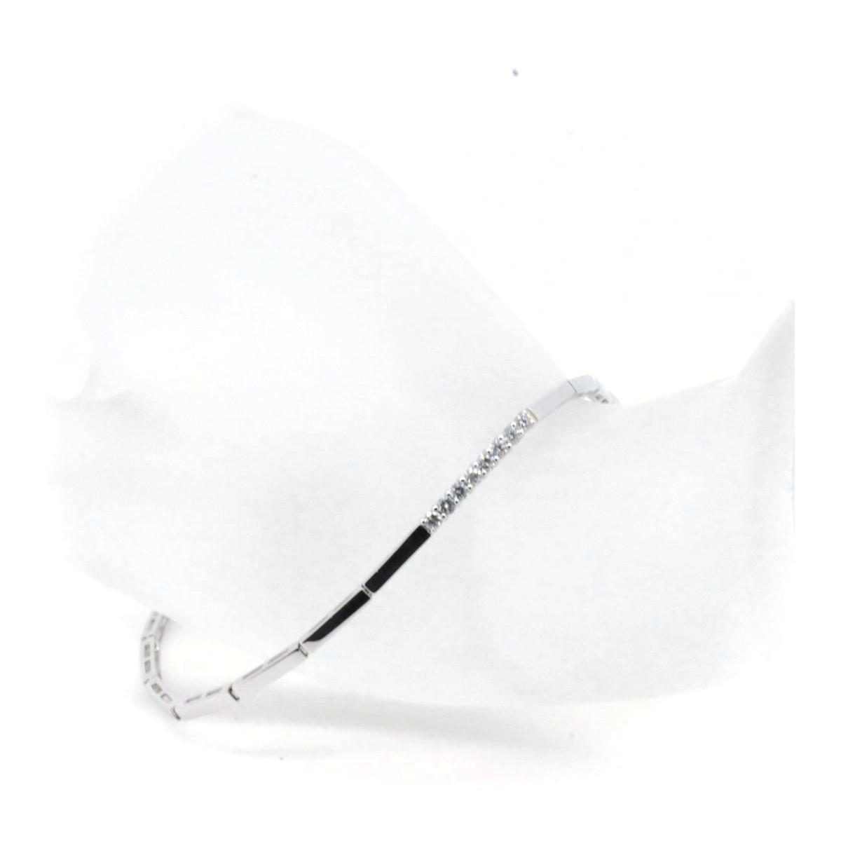 ヴァンドーム青山 ダイヤモンド ブレスレット 0.20ct K18WG(18金