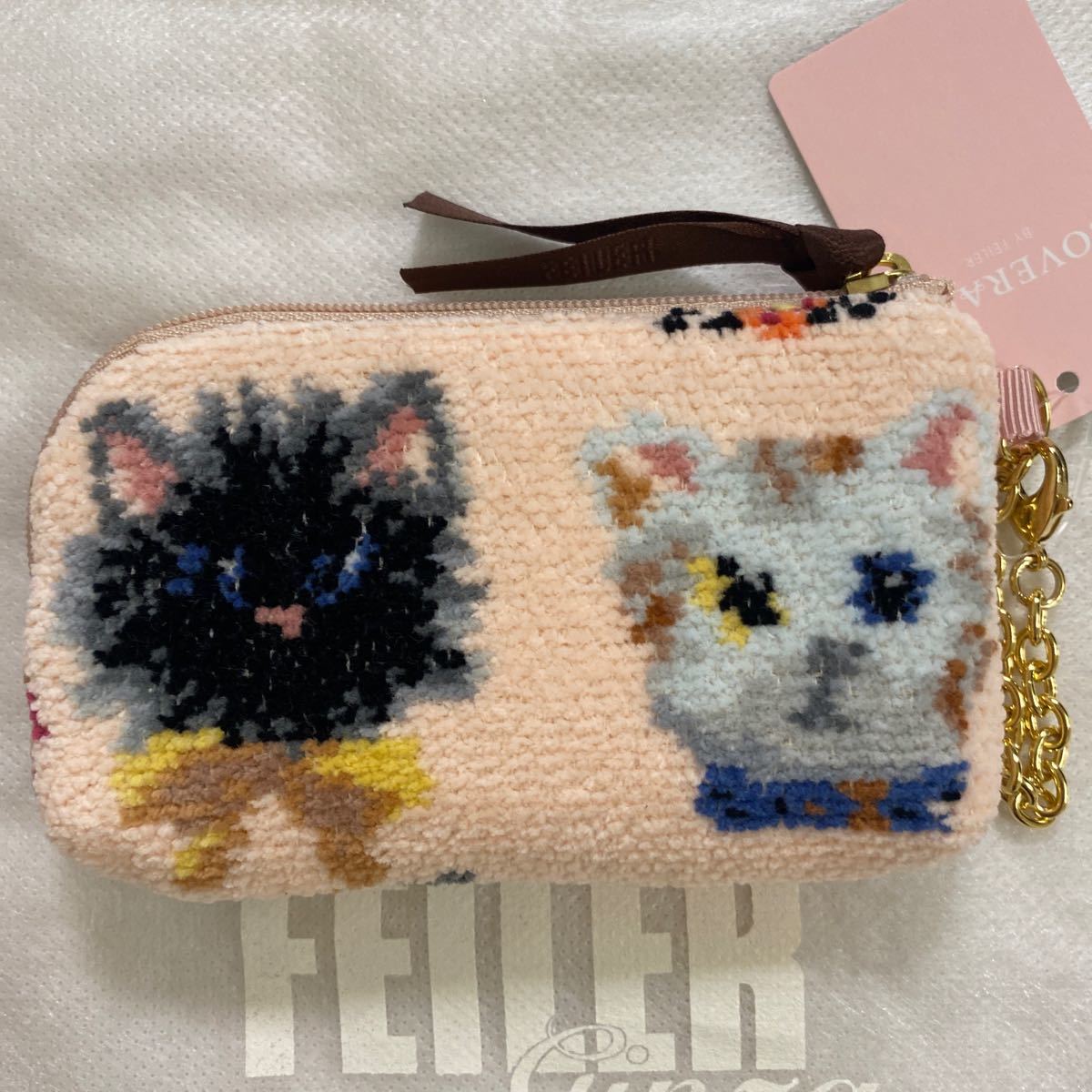 フェイラー キー&カードポーチ 新品未使用 ラブラリープリティー