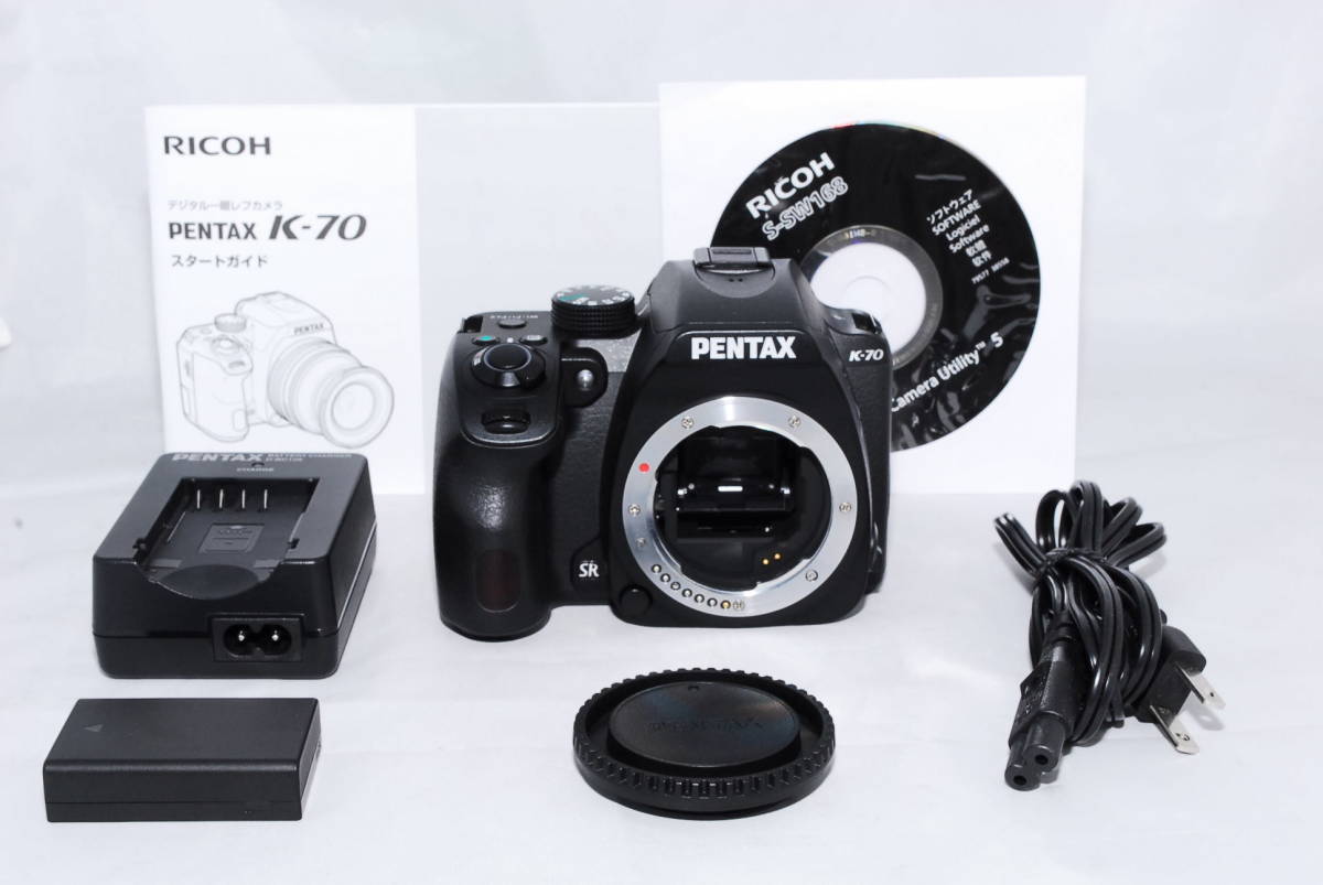 新作送料無料 《並品》 PENTAX K-70 ボディ ブラック デジタルカメラ