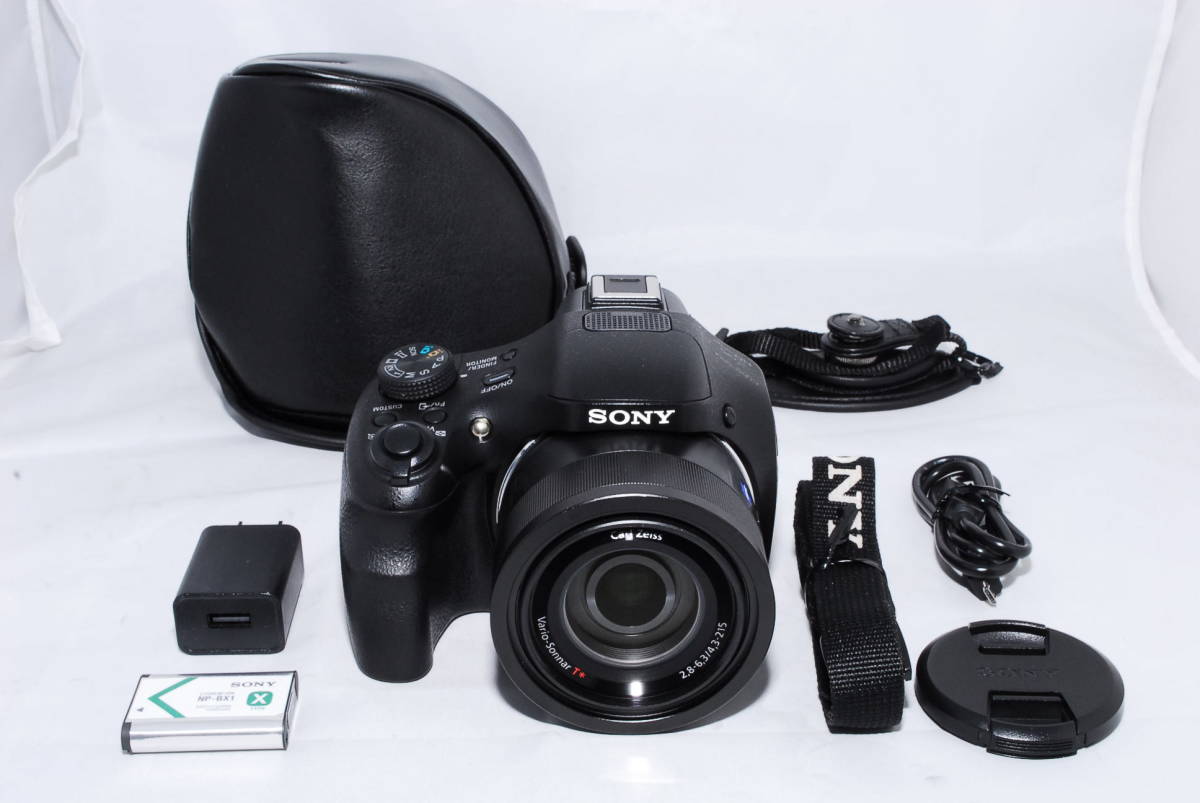 ★専用ケース付き・新品級★ SONY ソニー デジタルカメラ DSC-HX400V ブラックCyber-shot DSC-HX400V C #401