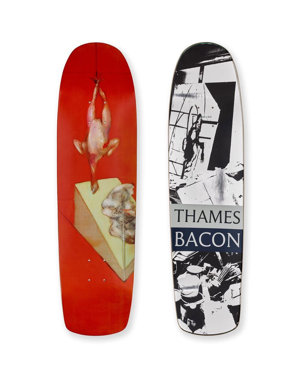 THAMES Francis Bacon CHICKEN CRUISER Skateboard Deck skate artスケートボード デッキ インテリア アート テムズ フランシス ベーコン