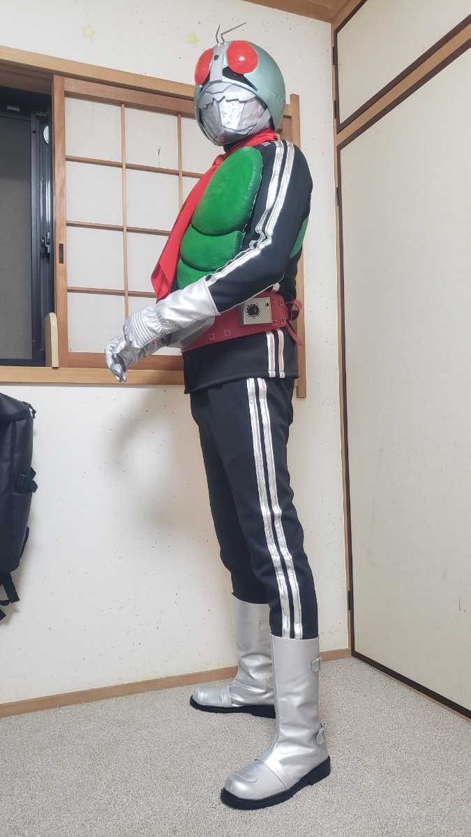 仮面ライダー 新1号 1/1 フルコスチューム 1式 マスク コスプレ