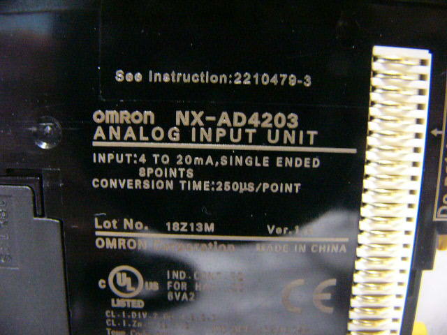 福袋 NX-AD4203 PLC OMRON ★動作保証★ AD/アナログ入力 複数有 4点電流入力 その他 福袋 NX-AD4203 PLC OMRON ★動作保証★ AD/アナログ入力 複数有 4点電流入力 その他