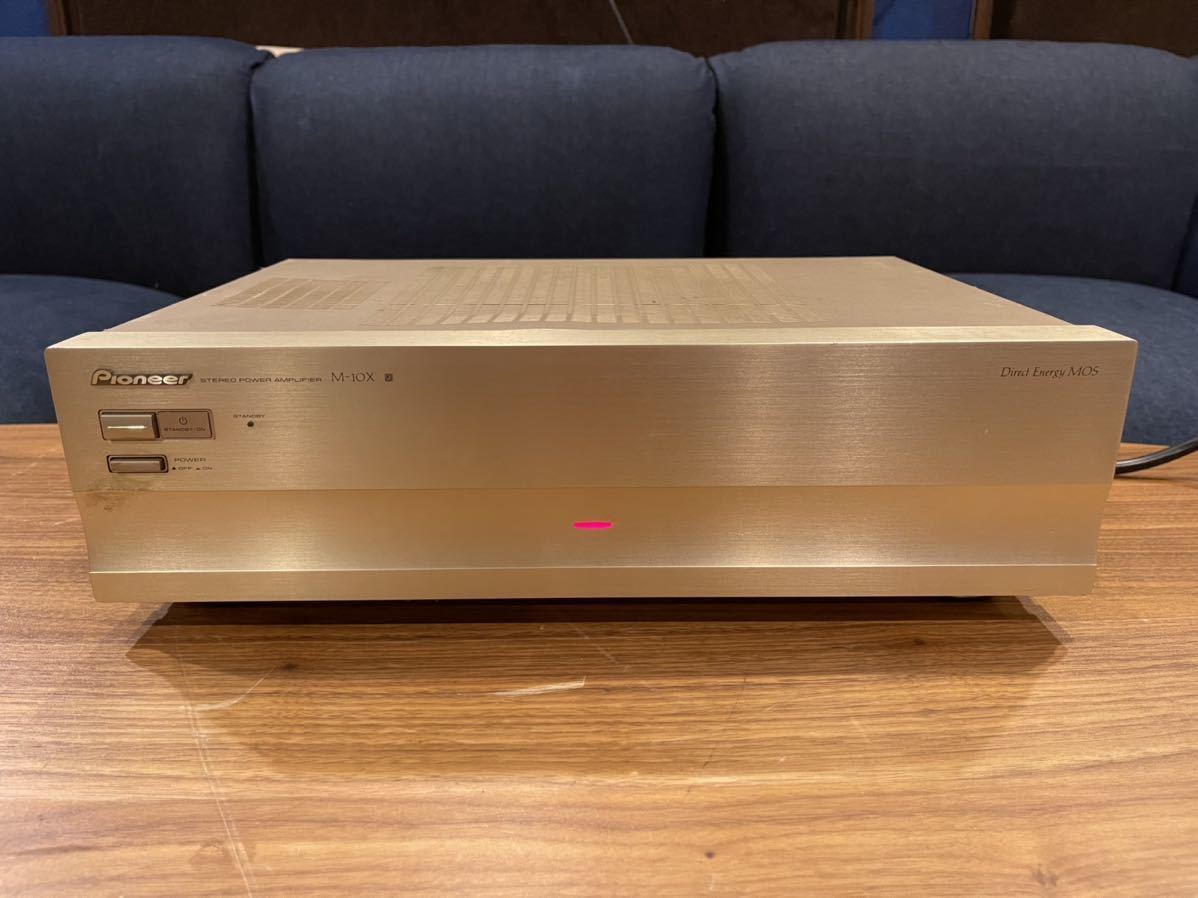 Yahoo!オークション - PIONEER M-10X ステレオパワーアンプ/完動品 Yahoo!オークション - PIONEER M-10X ステレオパワーアンプ/完動品