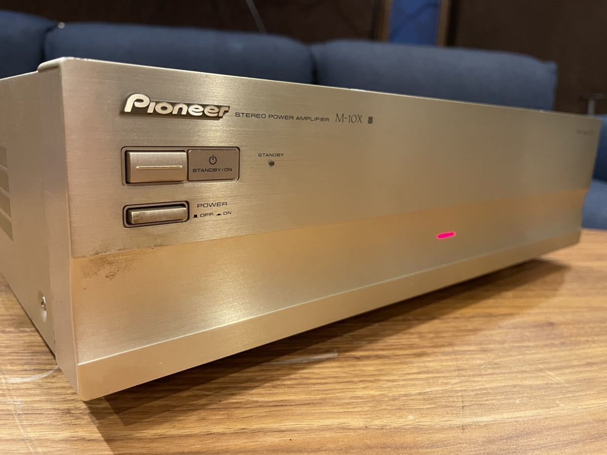 Yahoo!オークション - PIONEER M-10X ステレオパワーアンプ/完動品 Yahoo!オークション - PIONEER M-10X ステレオパワーアンプ/完動品