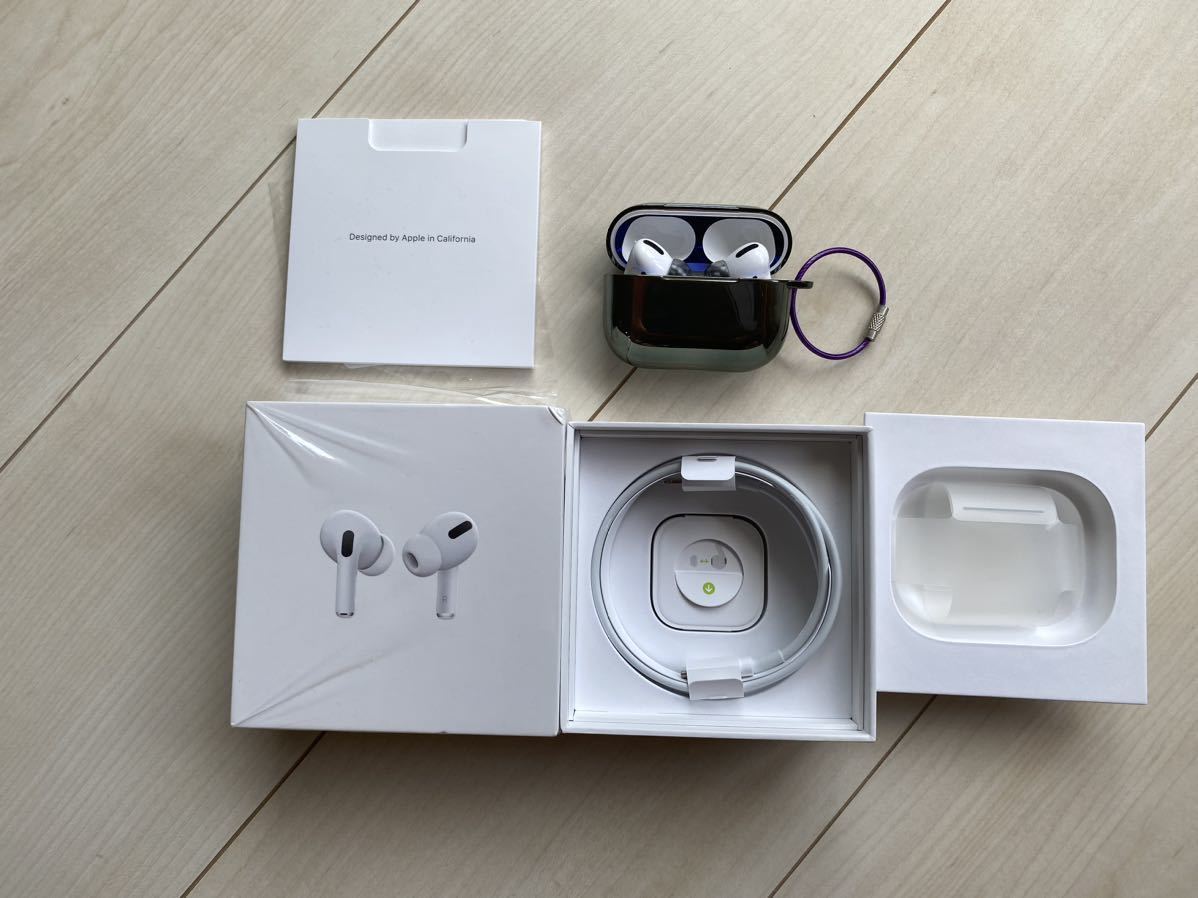 AirPods Pro MWP22J/A エアーポッズ プロ アップル Apple 超美品 使用少_画像1