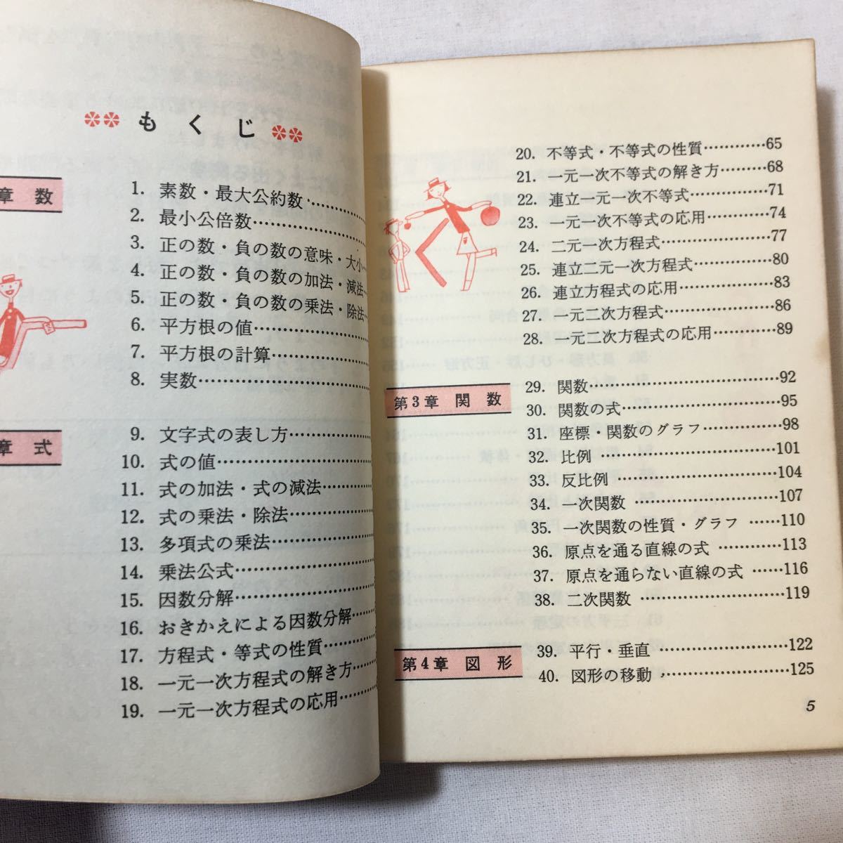 zaa-347♪カードブック 中学数学　高校受験　 猪詰貴保 (著)　評論社　1981/7/20_画像4
