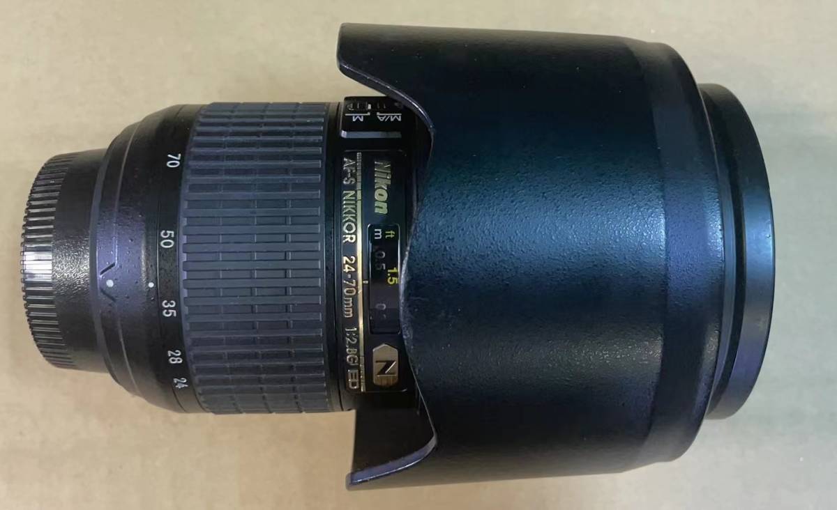 動作品】Nikon AF-S NIKKOR 24-70mm 1:2.8G ED レンズ ニコン lp2m