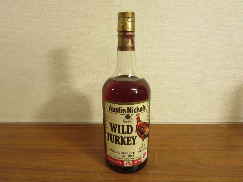 YP80/M】未開栓 古酒 WILD TURKEY ワイルドターキー 8年 101プルーフ