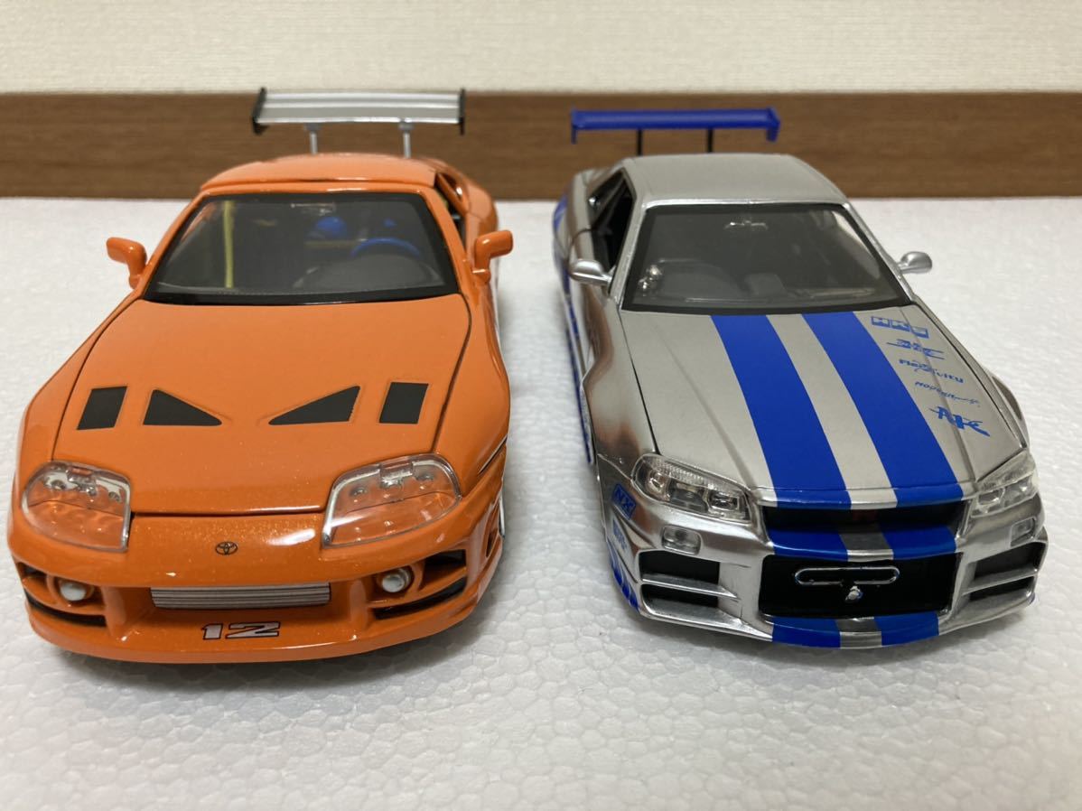 1/18 ワイルドスピード ミニカー スープラ 希少 | monsterdog.com.br