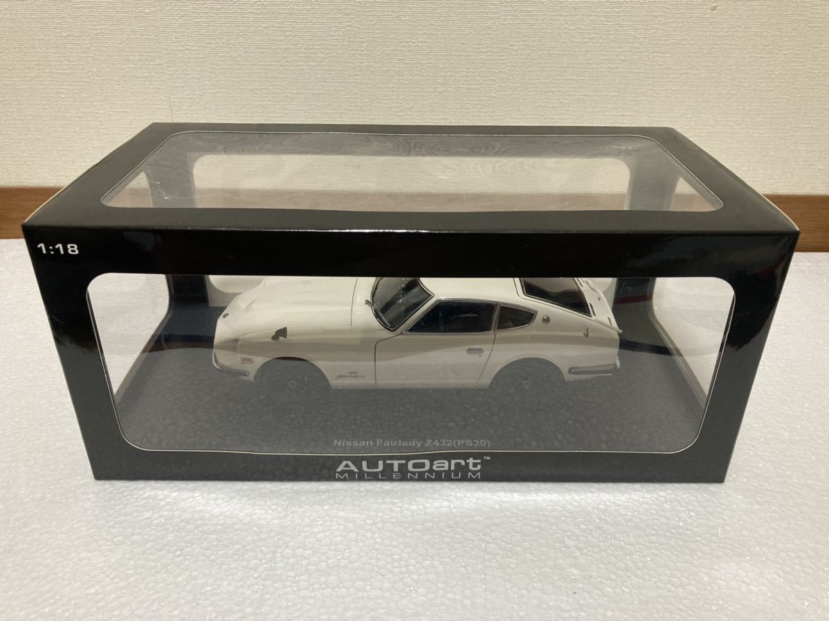 1/18 日産 フェアレディZ 432 ホワイト Nissan Fairlady Z 未使用 1/18