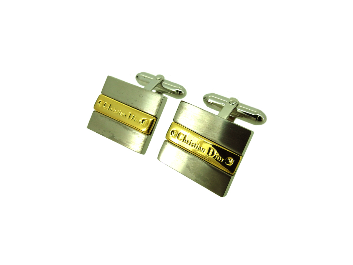 35%OFF Dior ディオール カフス タイピンセット ゴールド シルバー