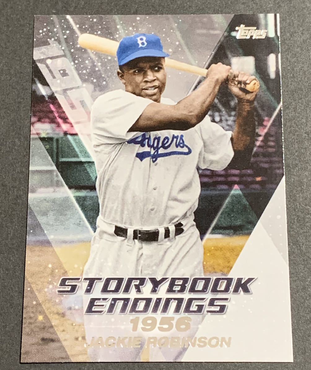 2018 Topps Storybook Endings Jackie Robinson SE-5 Dodgers MLB ジャッキーロビンソン　ドジャース_画像1