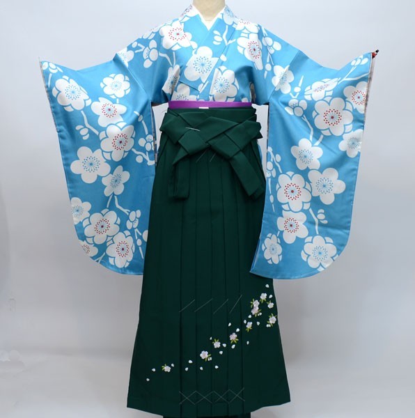  кимоно hakama комплект Junior для соответствующий рост 140cm~158cm короткий церемония окончания . пожалуйста новый товар ( АО ) дешево рисовое поле магазин NO26805