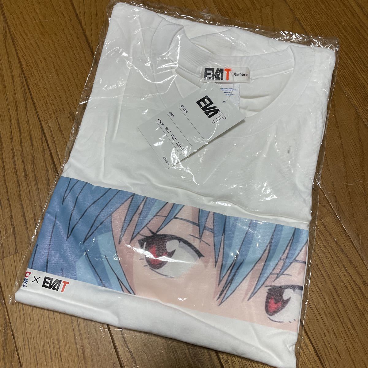 L サイズ 当選品　非売品　UCC MILK COFFEE EVANGELION Tシャツ エヴァンゲリオン 缶 コーヒー 綾波レイ　EVAT