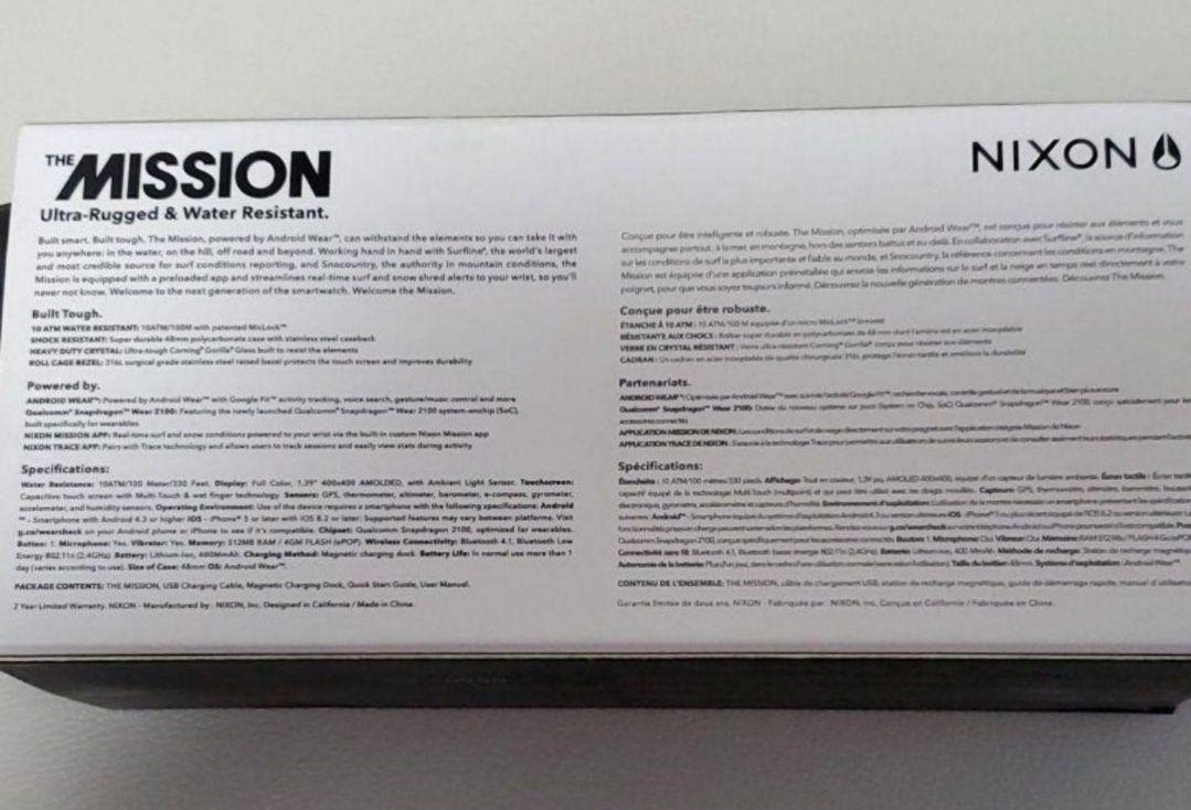 Nixon Mission スマートウォッチ | noonanwaste.com