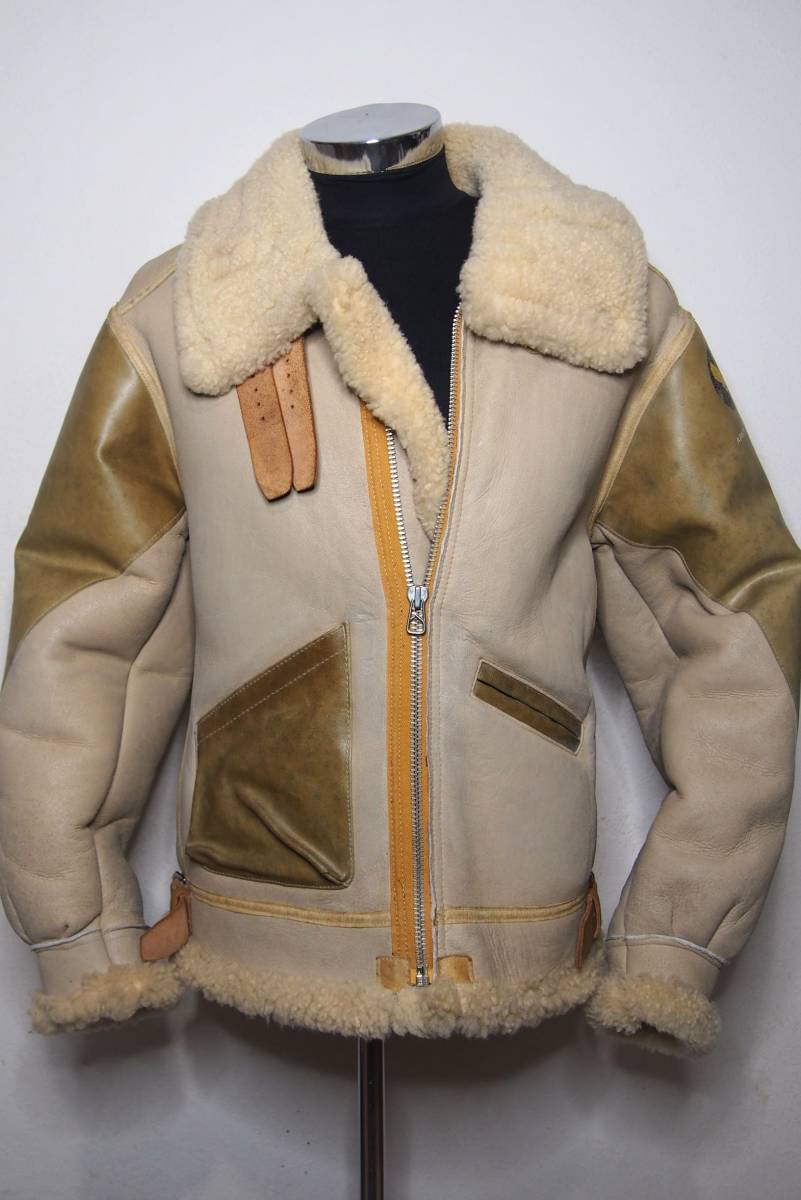 稀少 AVIREX.CLOTHING アヴィレックス B-3 大戦モデル First 40 ECRU