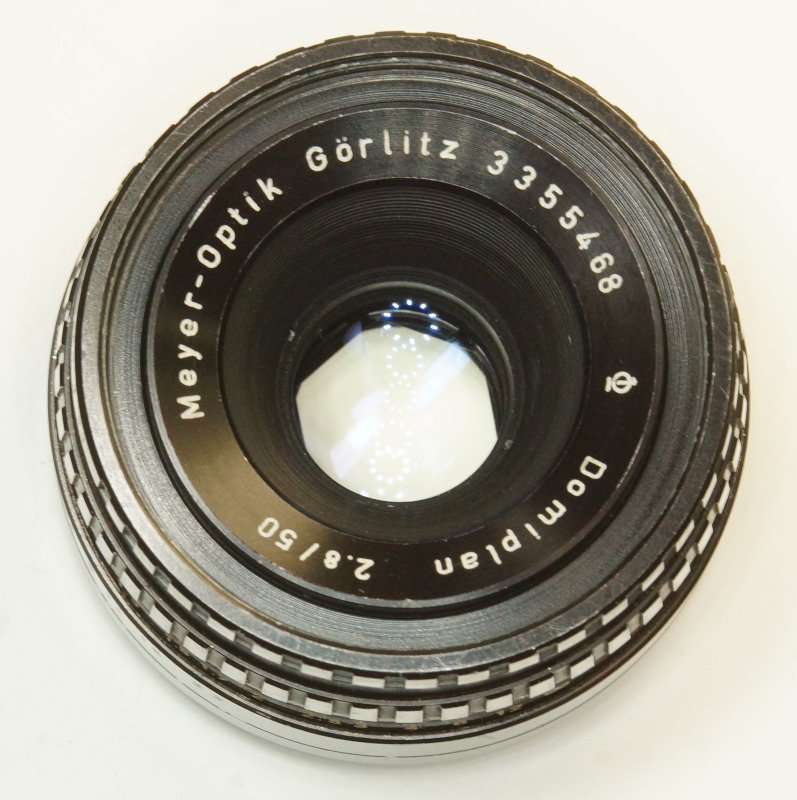 ドイツ製 Meyer-Optik Domiplan 2.8/50 Q1 ゼブラ M42 263N-468 前期型 Triplet ドミプランの画像4