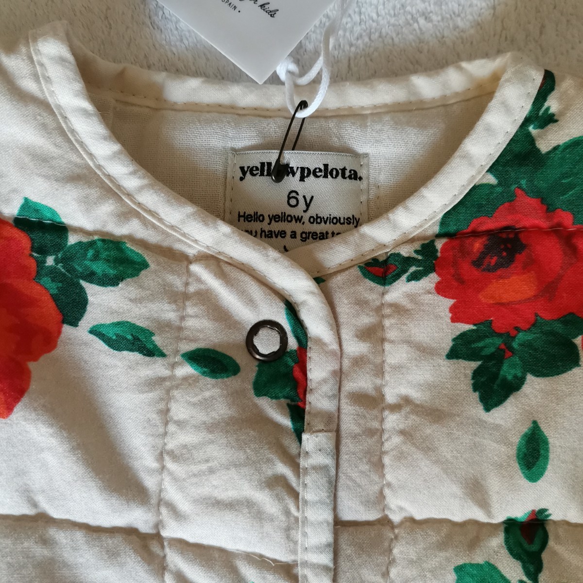 yellowpelota. レア 薔薇柄ワンピース 6y 新品 6y yellow pelota Jacket Flowers|Yahoo!フリマ(旧PayPay