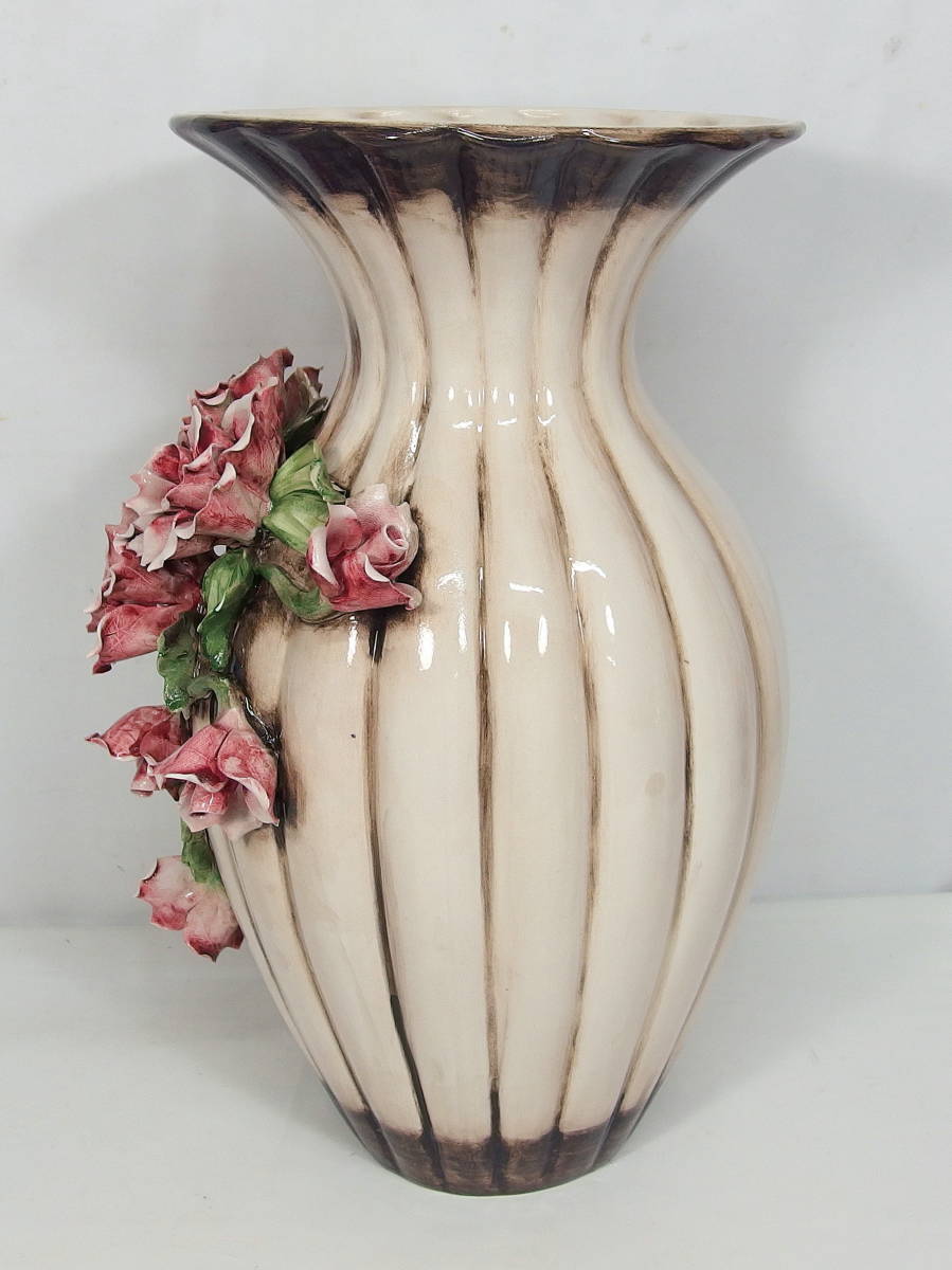 *[*N... back stamp equipped ]MADE IN ITALY Italy made . flower vase flower base *