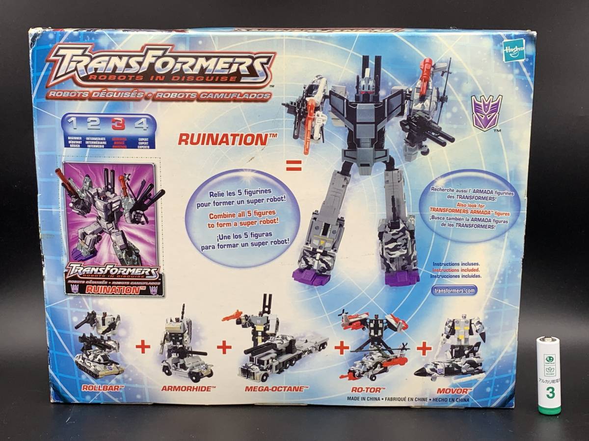 ルイネーション トランスフォーマーRID 中古並品 HASBRO ブルー ルイネーション トランスフォーマーRID 中古並品 HASBRO ブルー
