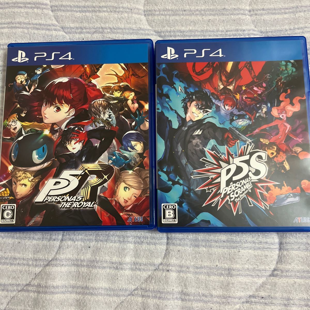 ペルソナ5R ペルソナ5スクランブル2本セット PS4