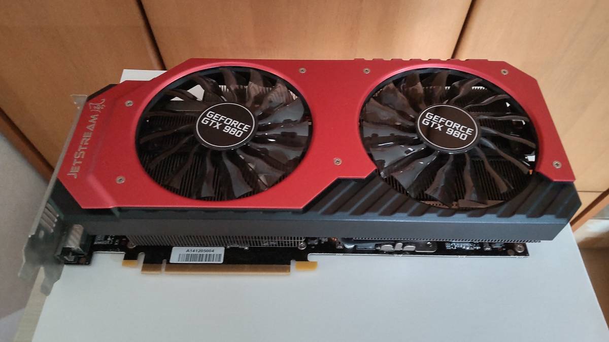 PALIT GTX980 4GB JETSTREAM 風 GeForce グラフィックボード 動作品