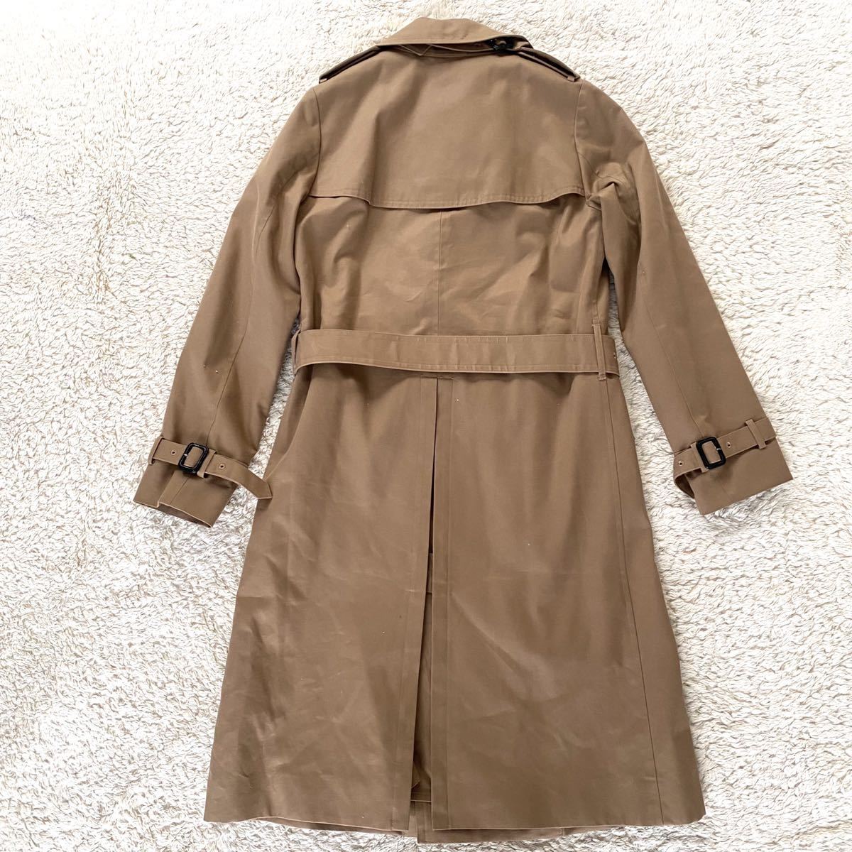 HYKE ハイク トレンチコート ライナー付き ベルト有り ベージュ サイズ