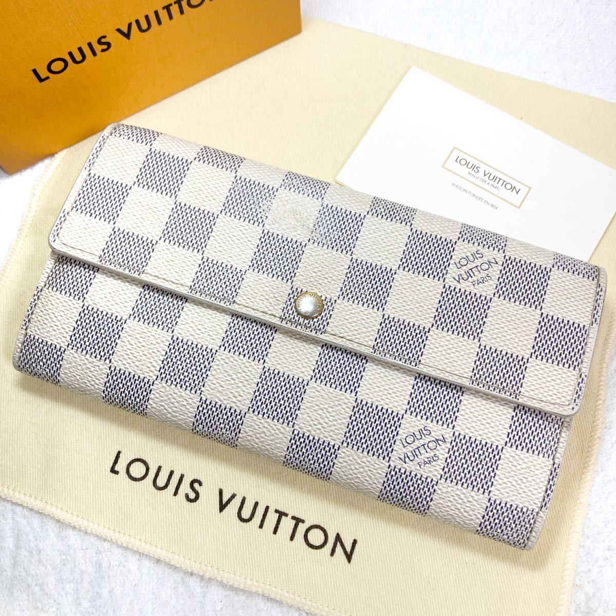 LOUIS VITTON ルイヴィトン ポルトフォイユサラ ダミエ 長財布