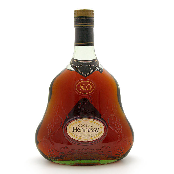 古酒　ブランデー　コニャック　ヘネシー　X.O　Hennessy　 金キャップ　グリーンボトル　700ml