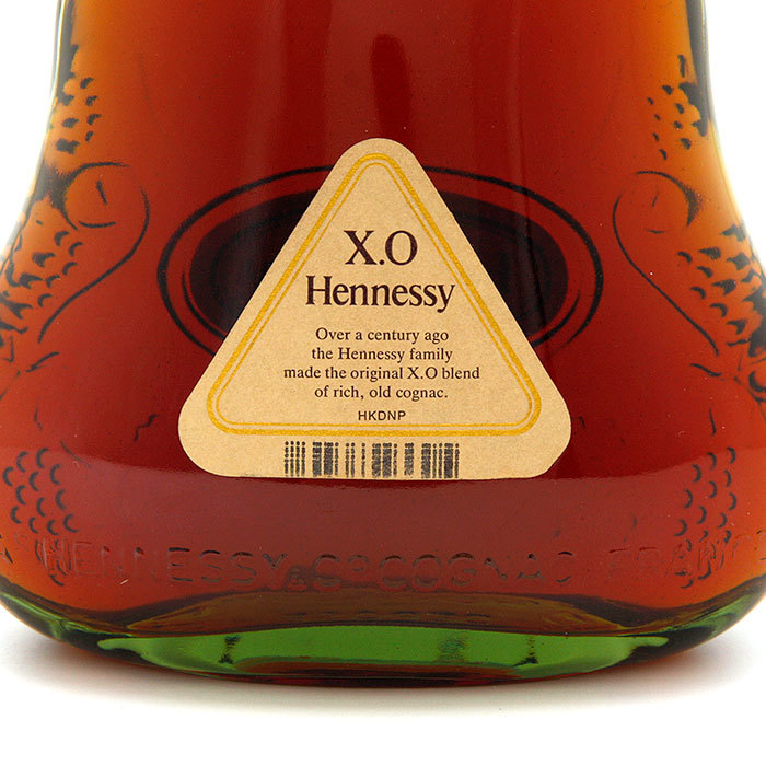 古酒　ブランデー　コニャック　ヘネシー　X.O　Hennessy　 金キャップ　グリーンボトル　700ml