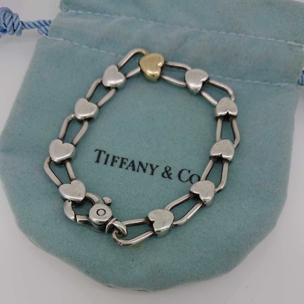 TIFFANY パート ブレスレット シルバー925