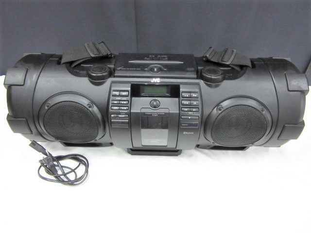 9D253◎JVC パワードウーハー CDシステム RV-NB90 ラジオ Bluetooth CD
