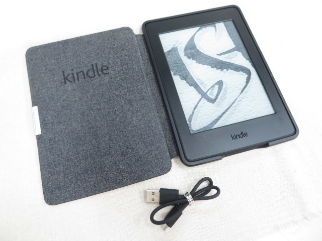 9A515EZ*Amazon Kindle Paperwhite E-reader no. 7 generation DP75SDI 32GB advertisement none * secondhand goods 