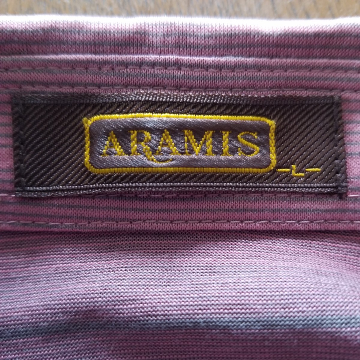 【09】ARAMIS メンズトップス L  開襟半袖