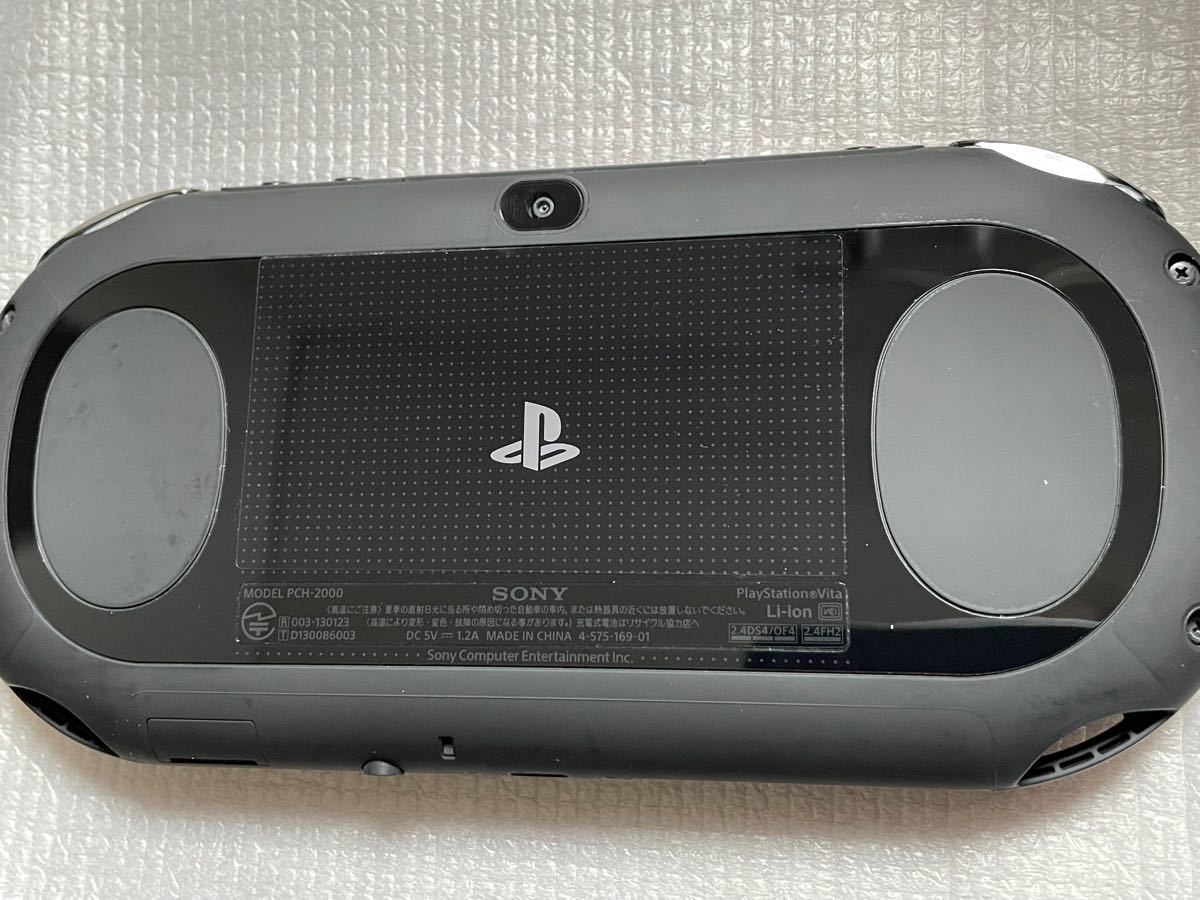 PlayStationVita Wi-Fiモデル ブラック メモリーカード16Gとソフト付