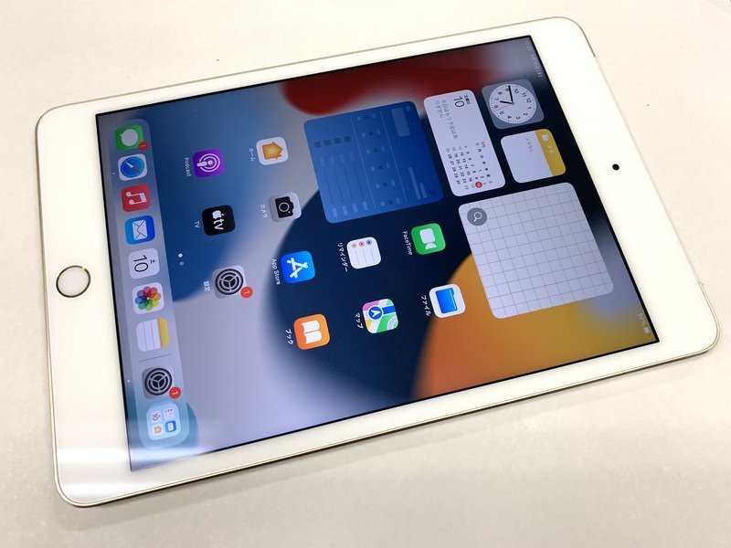 【新品】 CN764 SIMフリー iPad mini 第4世代 Wi-Fi+Cellular 128GB ゴールド iPad本体