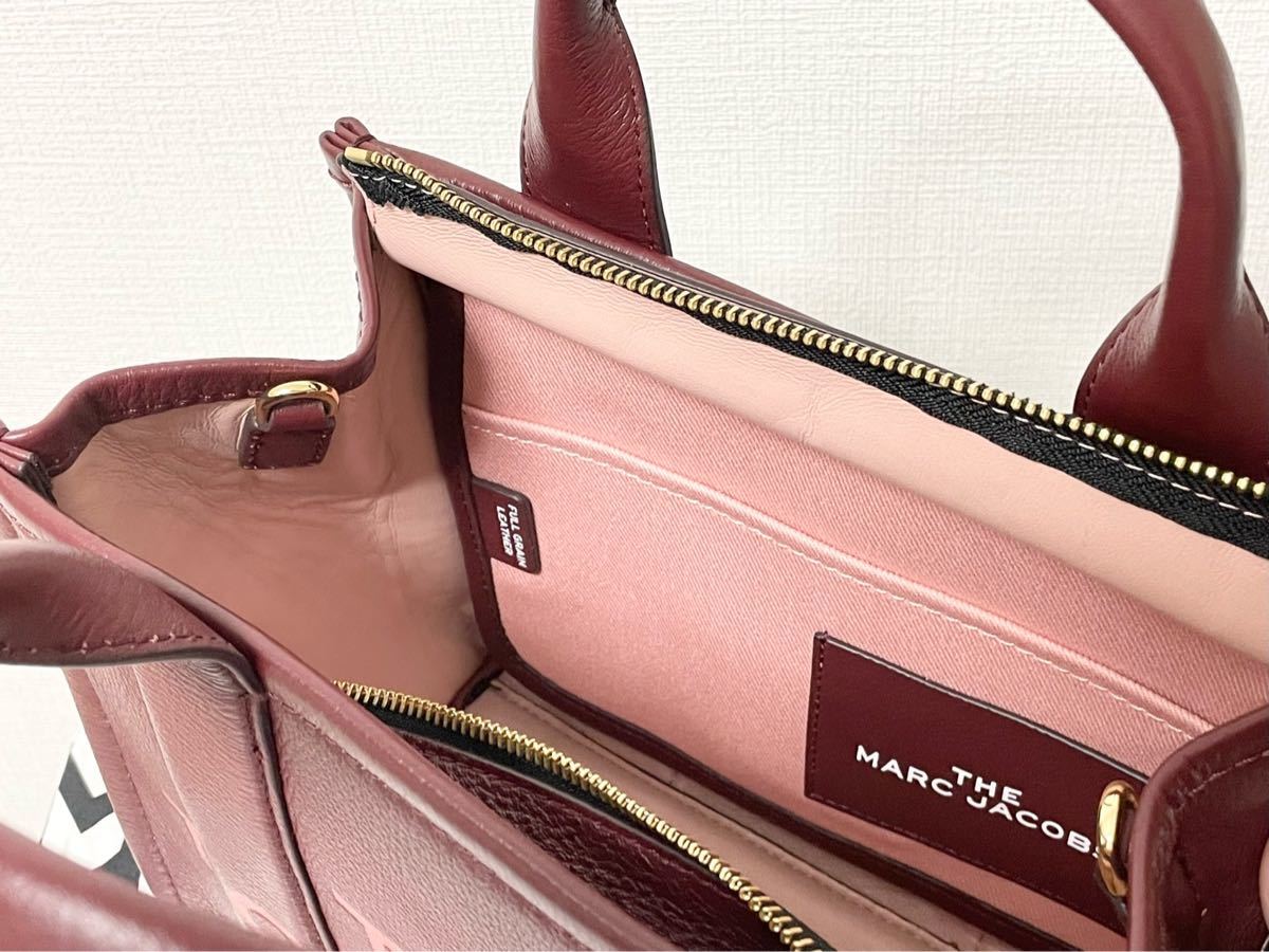 新品】マークジェイコブス レザーミニトート2way ショルダーバッグ