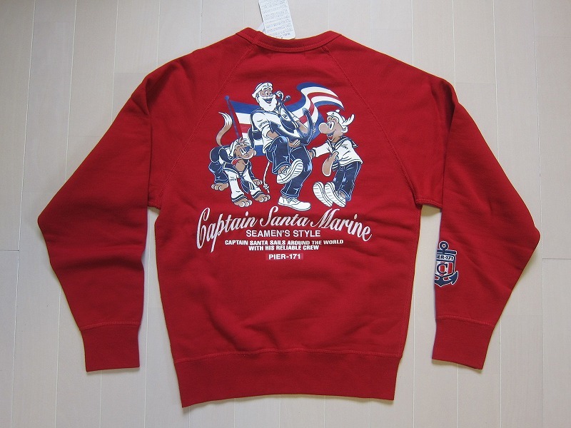 人気の CAPTAIN 未使用 新品 SANTA S スウェット キャプテンサンタ 男性用 人気の CAPTAIN 未使用 新品 SANTA S スウェット キャプテンサンタ 男性用