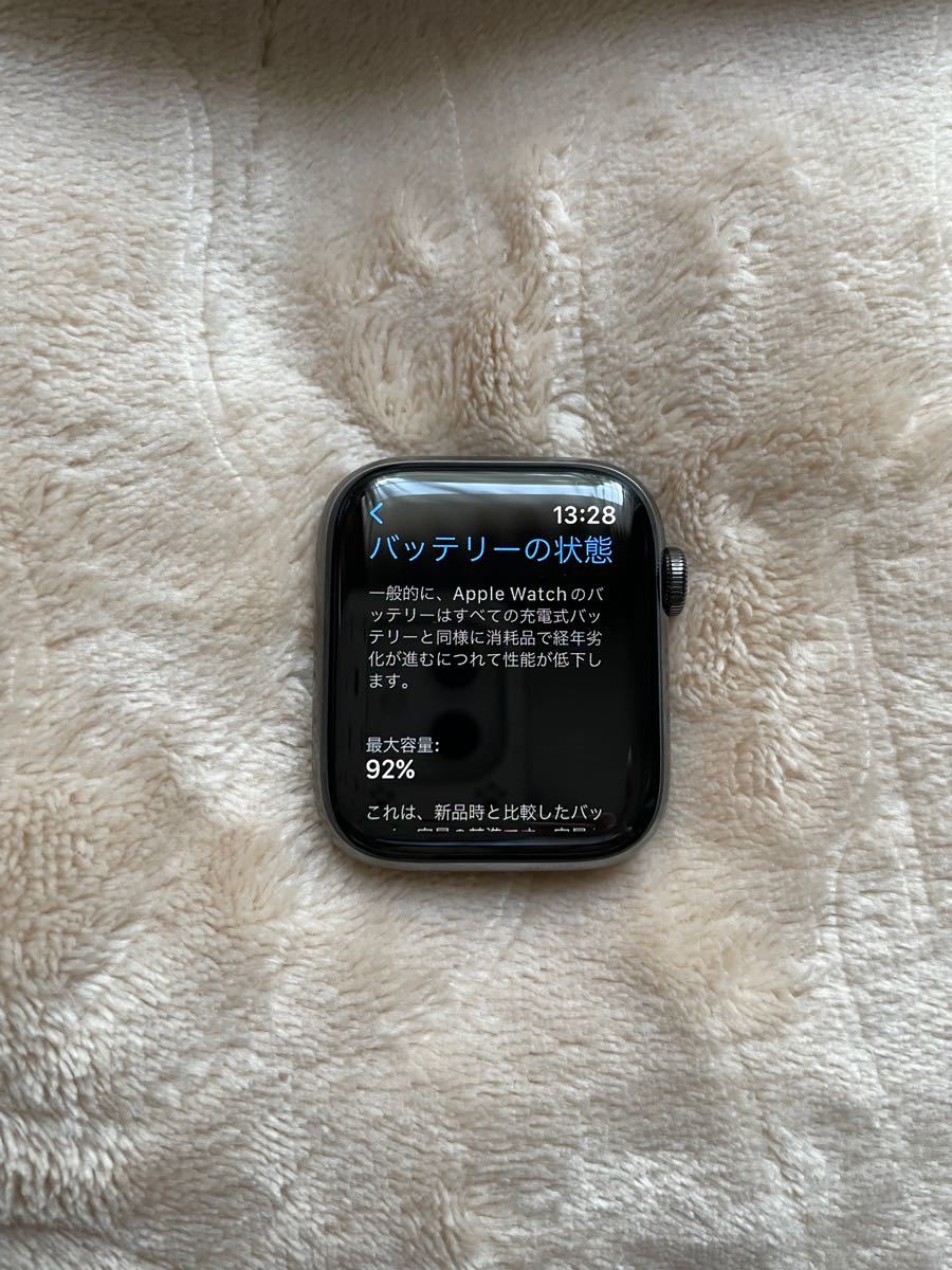 お値下げ！Apple Watch 6 グラファイト　ステンレス　44mm