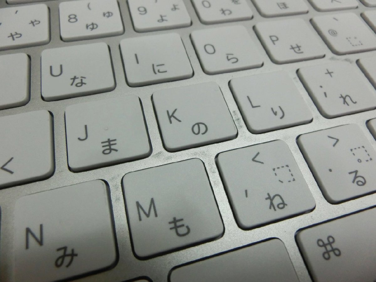 HQ-0057】Mac マック Apple アップル キーボード ホワイト系 Model