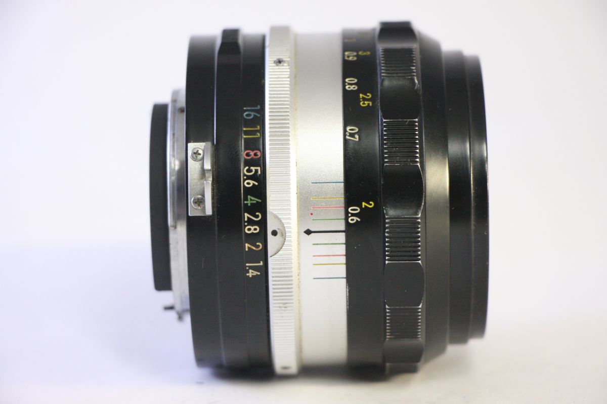最高の品質 美品☆ニコン Nikon NIKKOR-S.C Auto 50mm F1.4☆9434